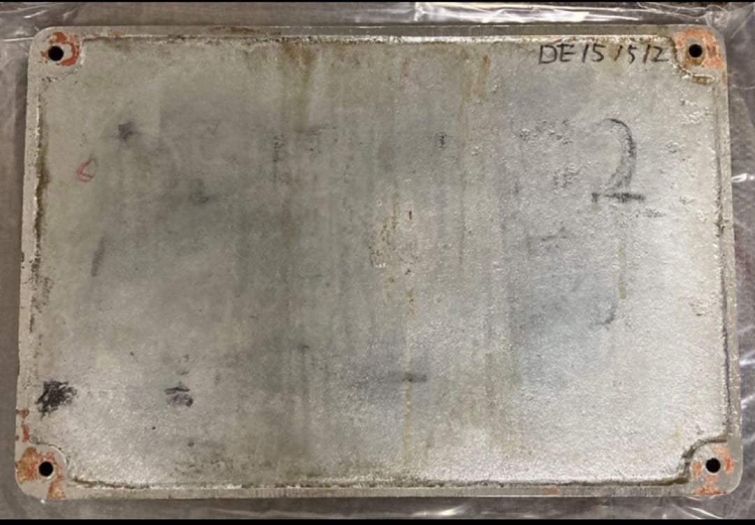 最終値下げ　国鉄　大型製造銘板　日本車輌　砲金製　DE15 1512