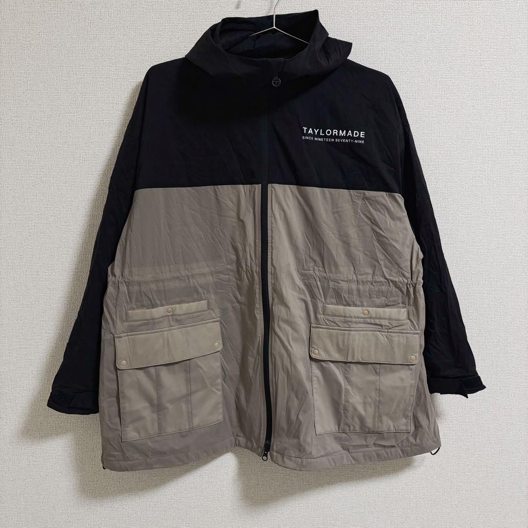 TaylorMade テーラーメイド 撥水防風フード付き裏起毛ブルゾン