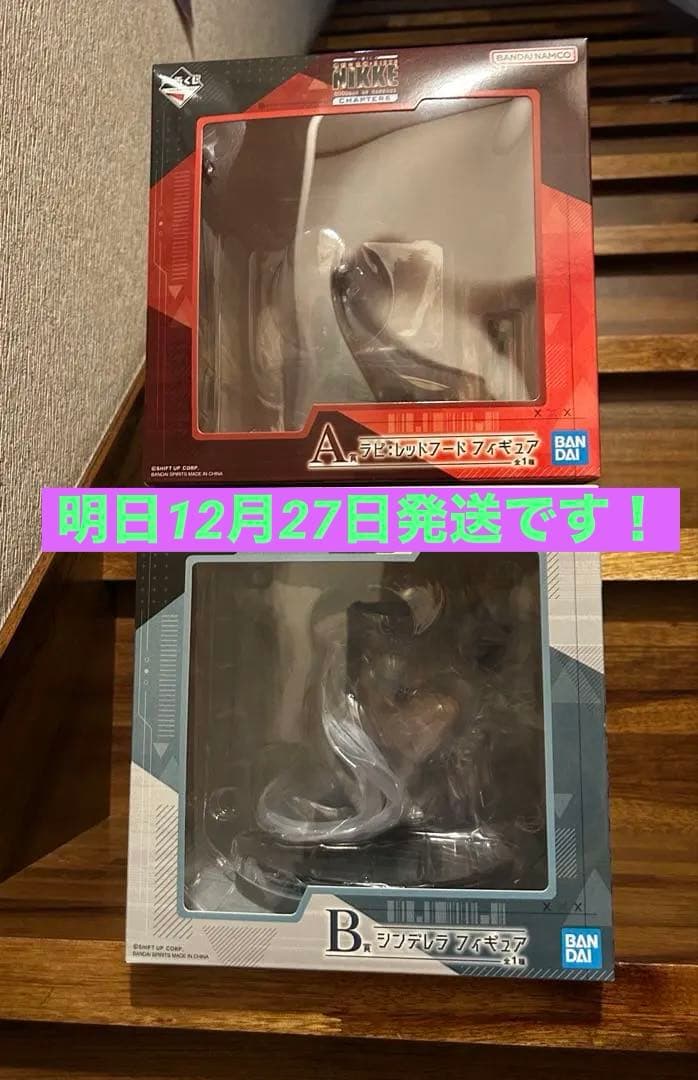 一番くじ 勝利の女神 ニケ NIKKE A賞　ラピ　B賞　シンデレラ フィギュア