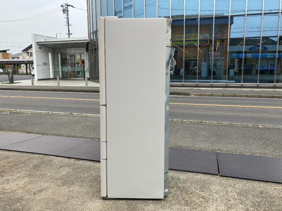 愛知岐阜/送料無料★東芝 410L冷蔵庫　GR-K41GXV(ZW)　17年製