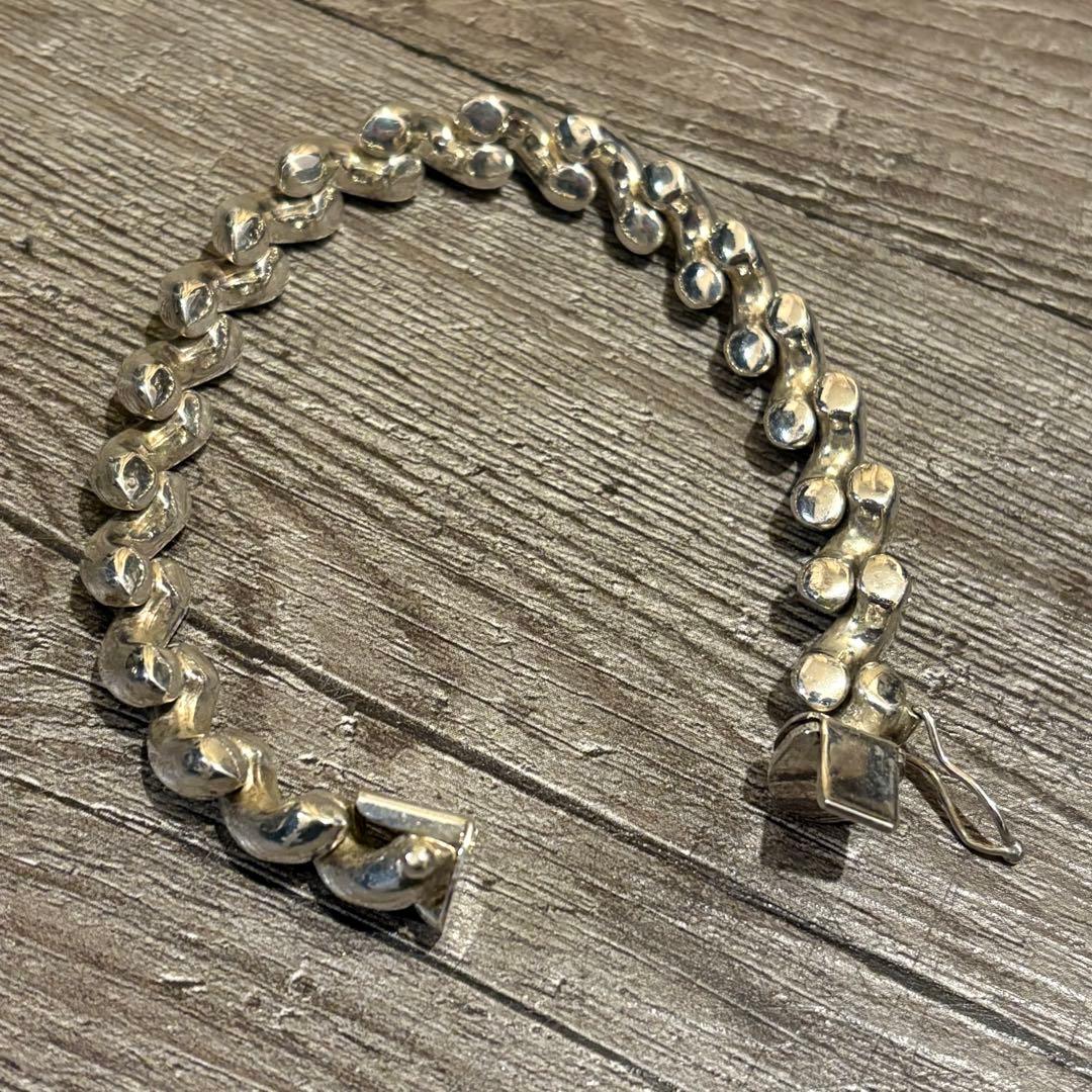 Italy サンマルコチェーン Silver ブレスレット