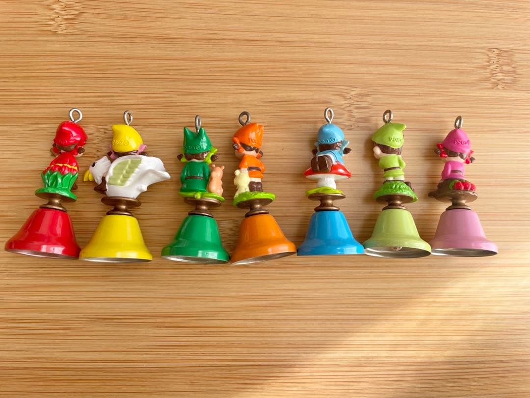 ペコちゃん ハンドベル 7個セット　平成リバイバル