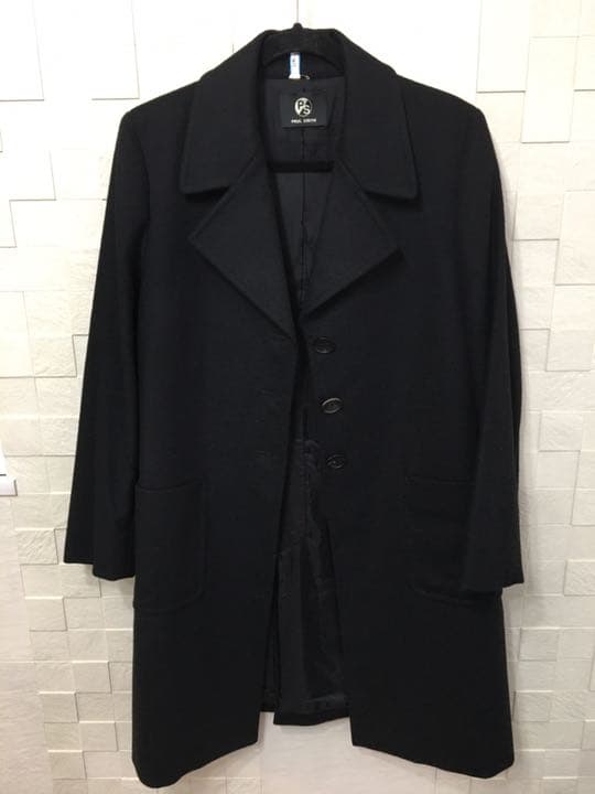 美品 ポールスミス　サイズ44 大きいサイズ　ブラック　コート　美品