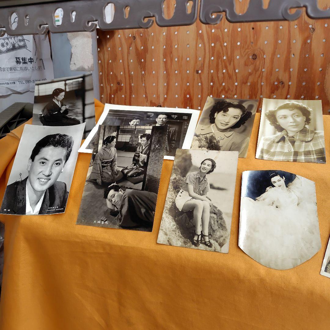 東宝昭和時代 白黒ポートレート写真セット