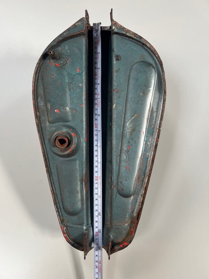 【70’sオールドペイント②】当時モノ　スポタン　ハーレー　タンク　バイク