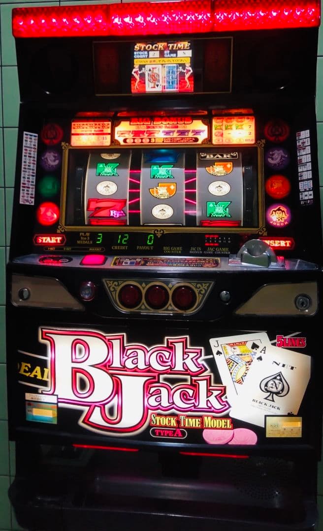 ブラックジャック777 　４号機実機　送料コミ　NET