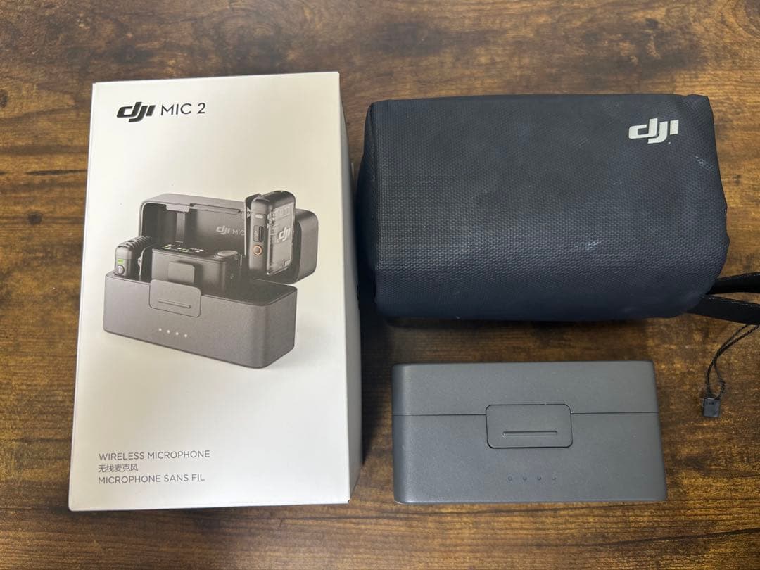 DJI MIC 2 （2TX + 1RX + 充電ケース）