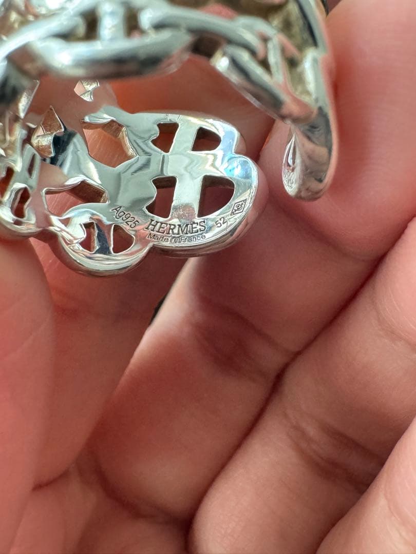 HERMES シェーヌダンクル　アンシェネ　GM 52