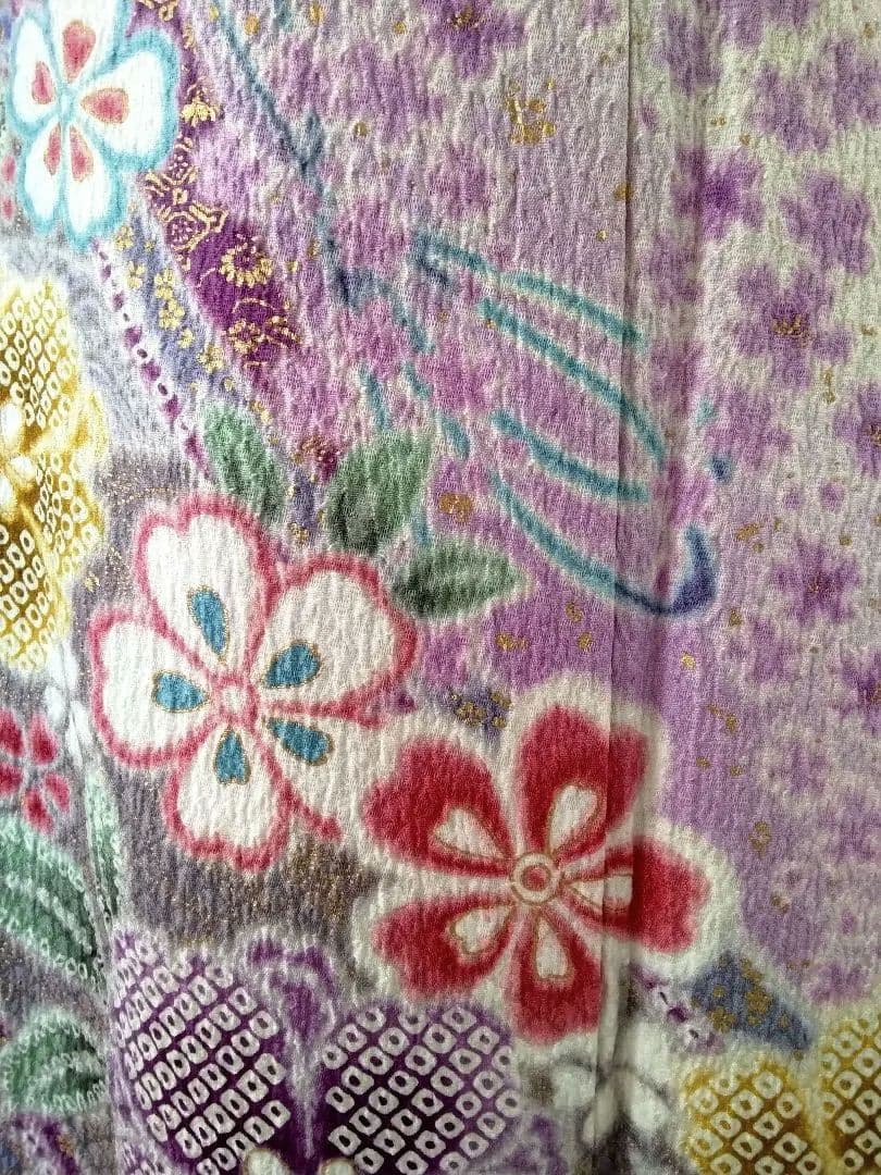 振袖フルセット、きもの友禅振袖、重ね衿、帯揚げ帯締め、西陣袋帯、襦袢、ガード加工