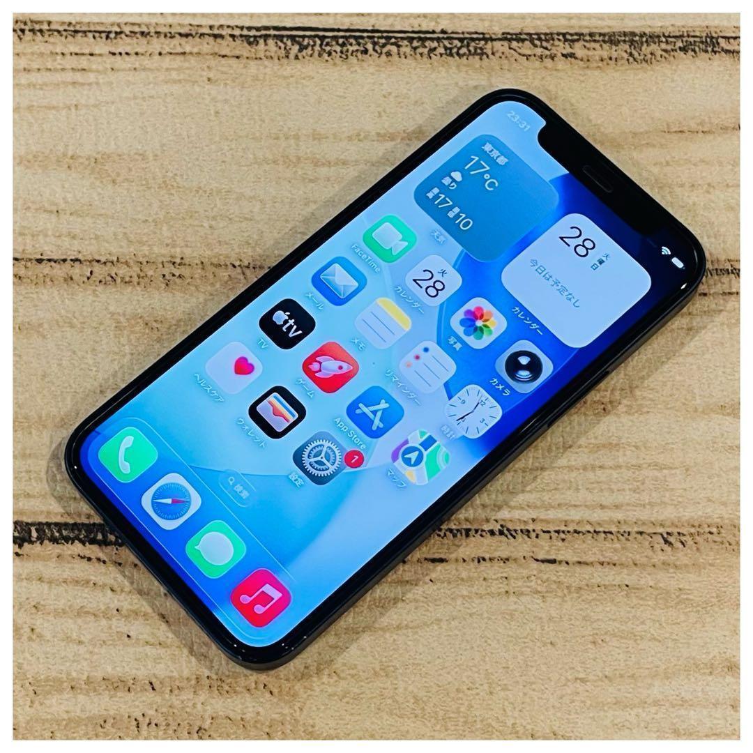 【豪華】iPhone12mini ブラック 128GB SIMフリー 100%