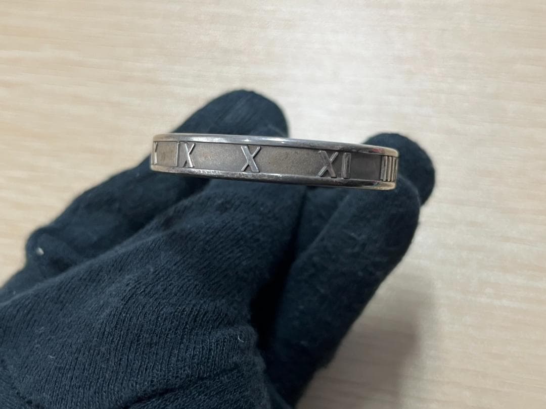 ティファニー アトラス シルバーバングル ヴィンテージ 約14.5㎝ 中古品