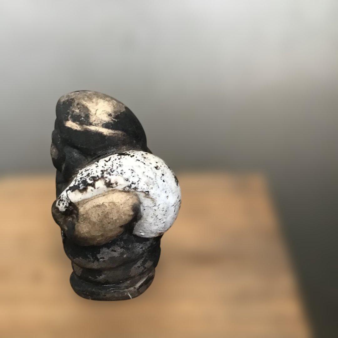 古陶器大黒天　江戸時代