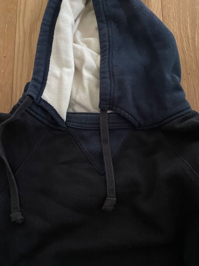 トップス THREE FACE DOUBLE FACE AFTER HOODIE