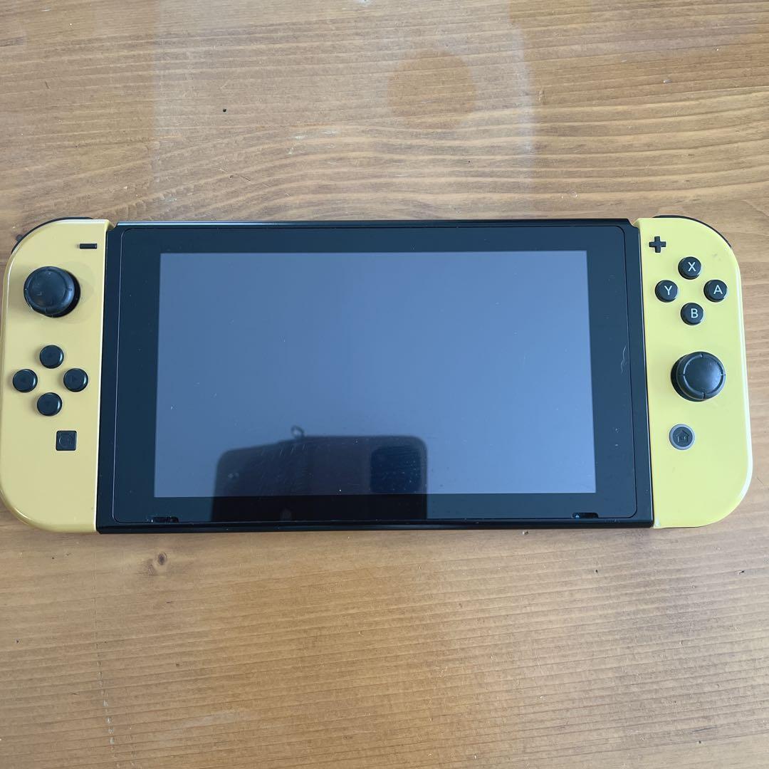 Nintendo Switch イエロー/ブラック 本体　ジャンク品