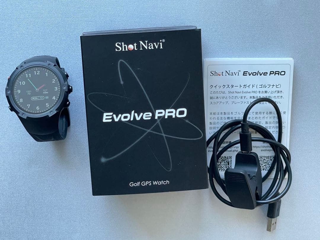 Shot Navi Evolve PRO ゴルフ GPSウォッチ