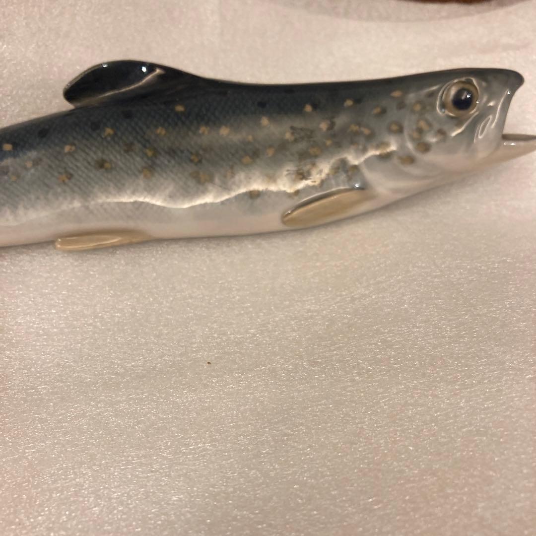 ロイヤルコペンハーゲン フィギュリン　フィッシュ　サカナ　アンティーク　陶器