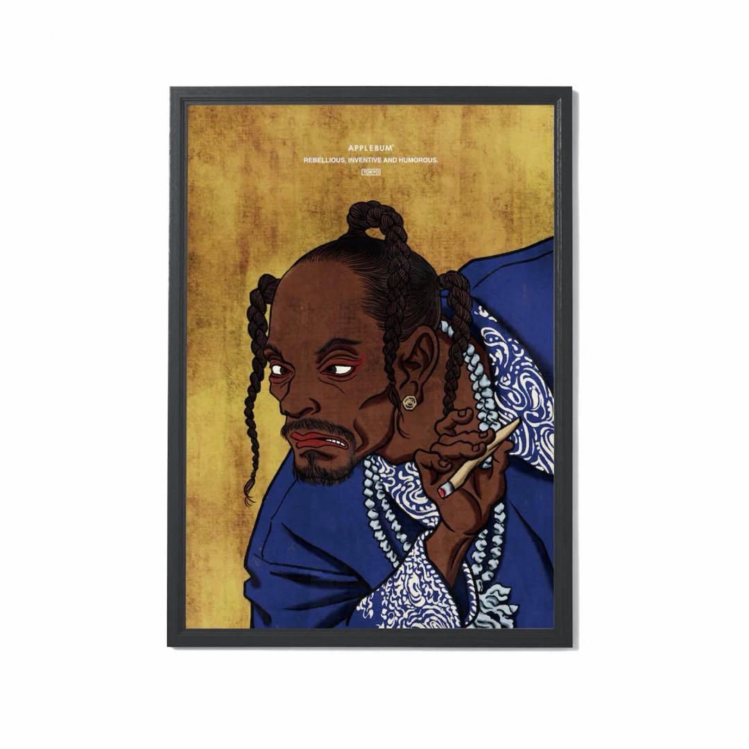 APPLEBUM Snoop Dogg 浮世絵ポスター A1 新品未使用