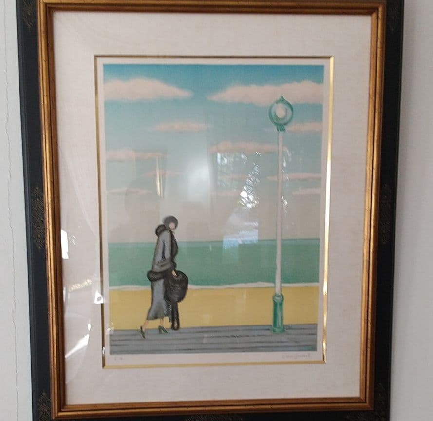 カシニョールのリトグラフ