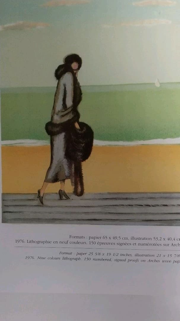 カシニョールのリトグラフ