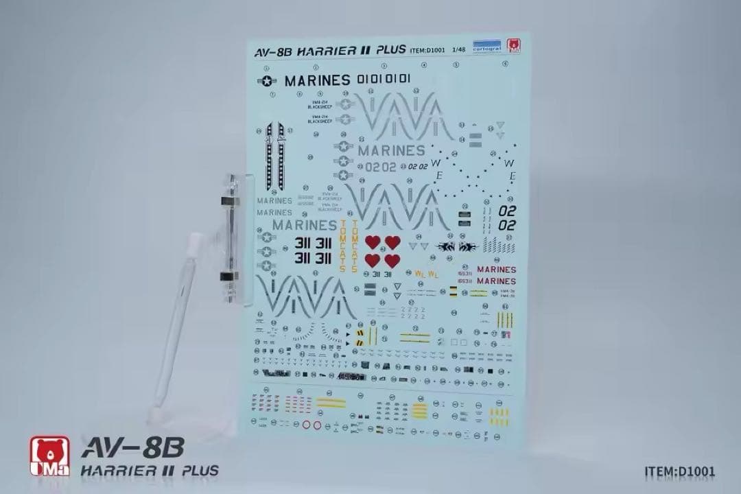 【三連休特価！】UM aモデル1/48 AV-8B ハリアーII PLUS