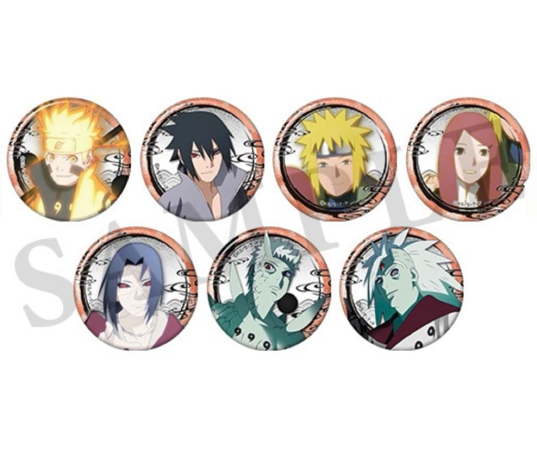 NARUTO 20周年記念缶バッジ　コンプセット