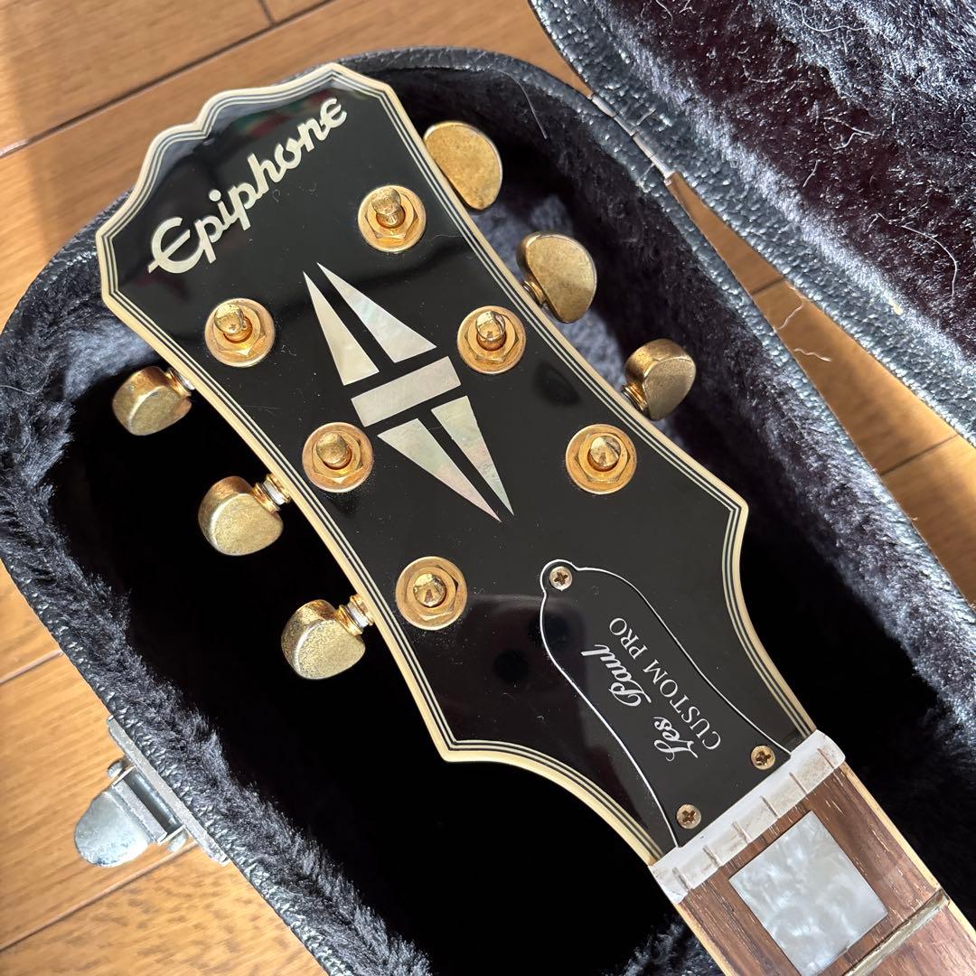 Epiphone Les Paul custom wine red ワインレッド