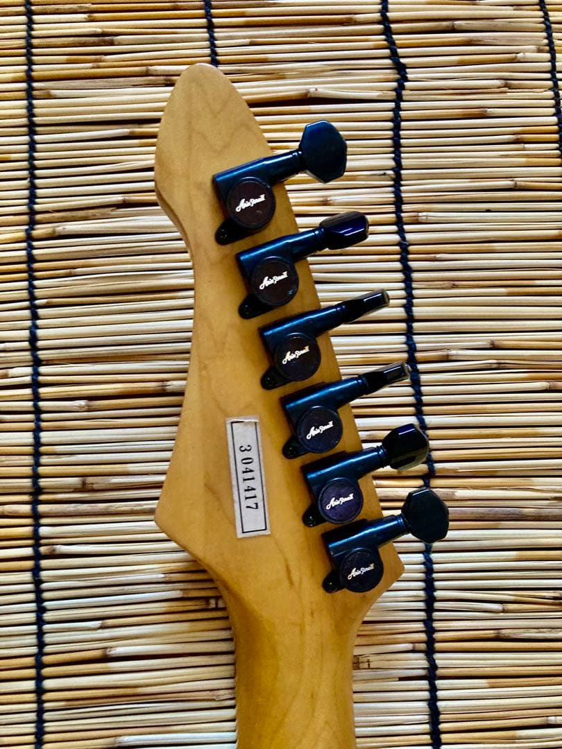 ☆値下決断☆杢目が綺麗な美品　Aria ProⅡ をモディファイして新機能満載