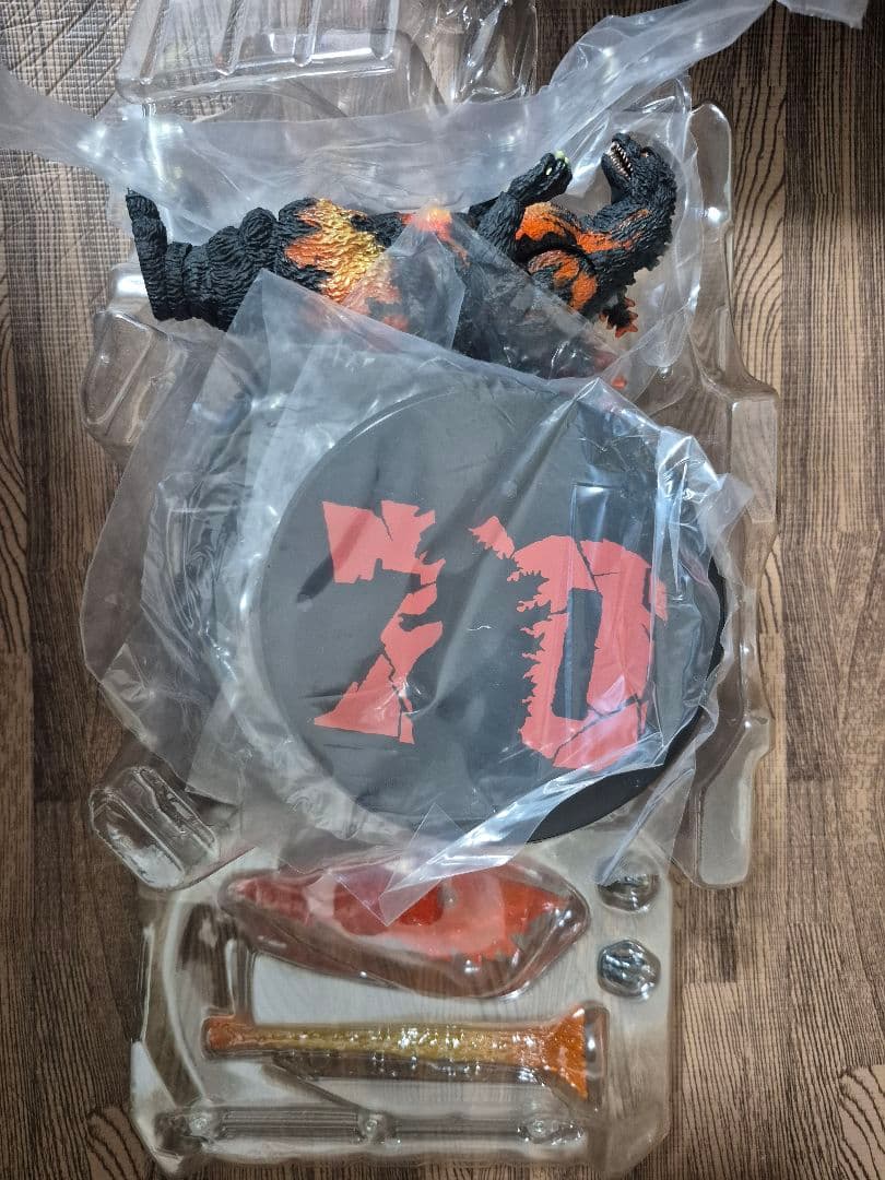 モンスターアーツ ゴジラ 1995 フィギュア デスゴジ バーニングゴジラ