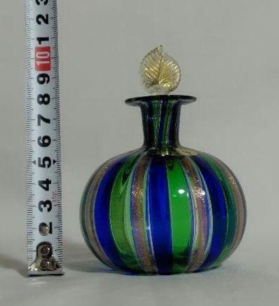 【新品未使用／美品】 ベネチアンガラス MURANO 香水瓶　ムラノ