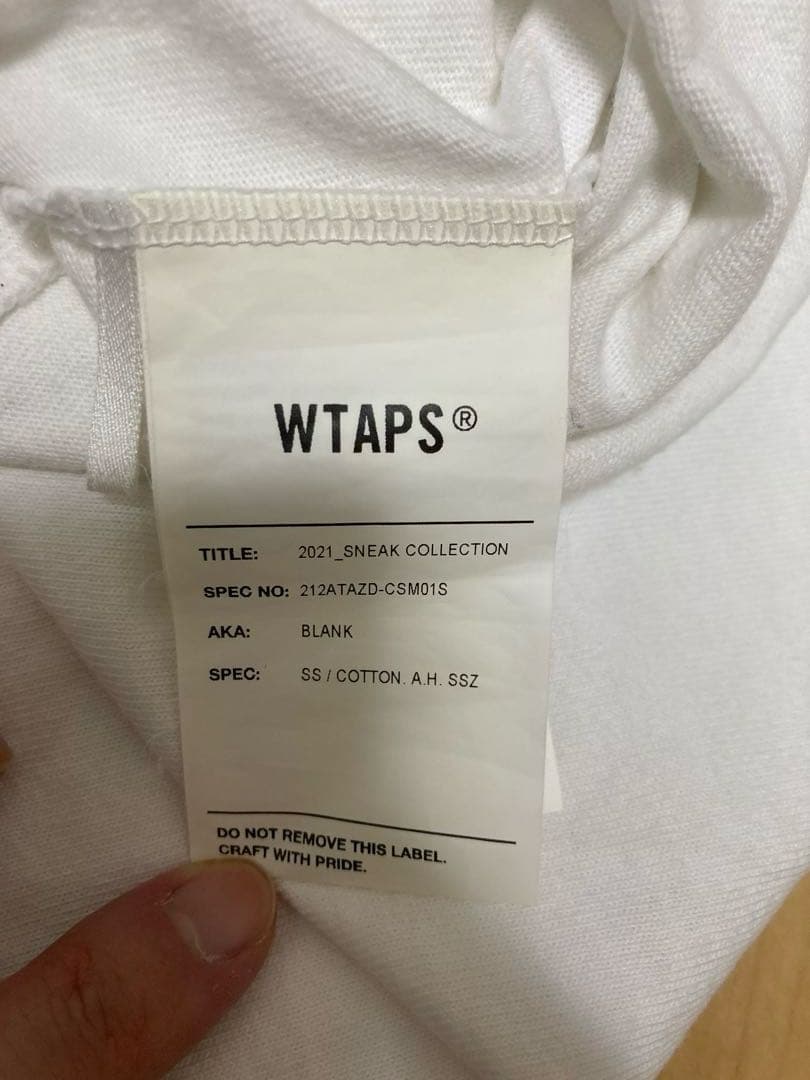 専用 WTAPS × SSZ × AH コラボTシャツ M ホワイト