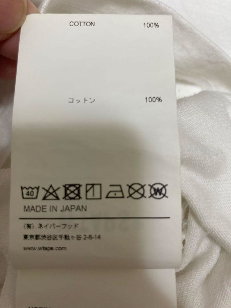 専用 WTAPS × SSZ × AH コラボTシャツ M ホワイト