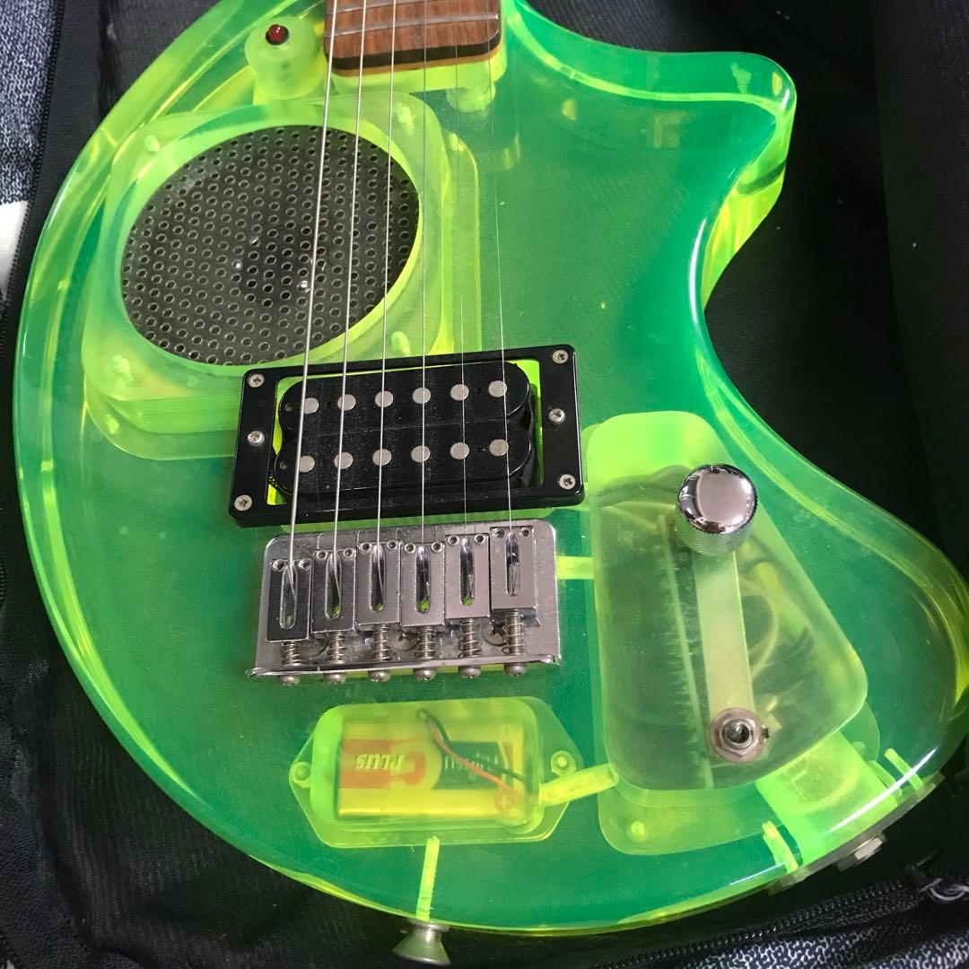 Fernades ZO-3 スケルトン イエロー ディストーション