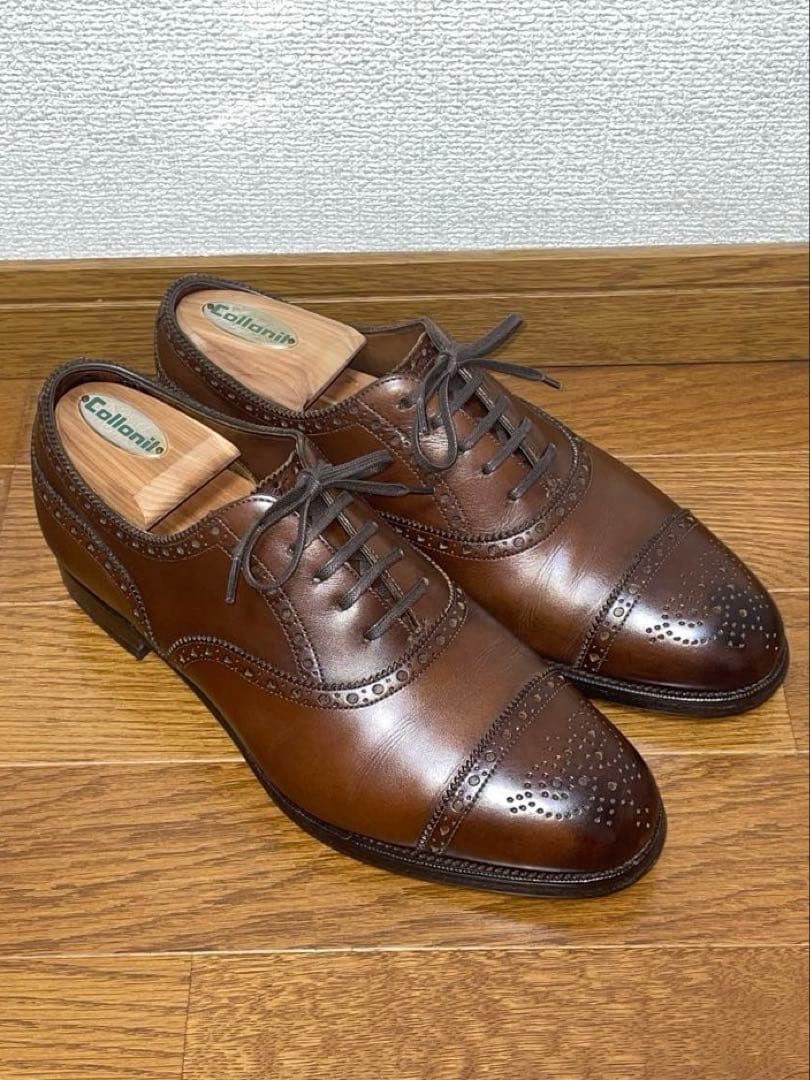 【美品】エドワードグリーン 金枠旧ロゴ ガドガン 5.5E 202ラスト