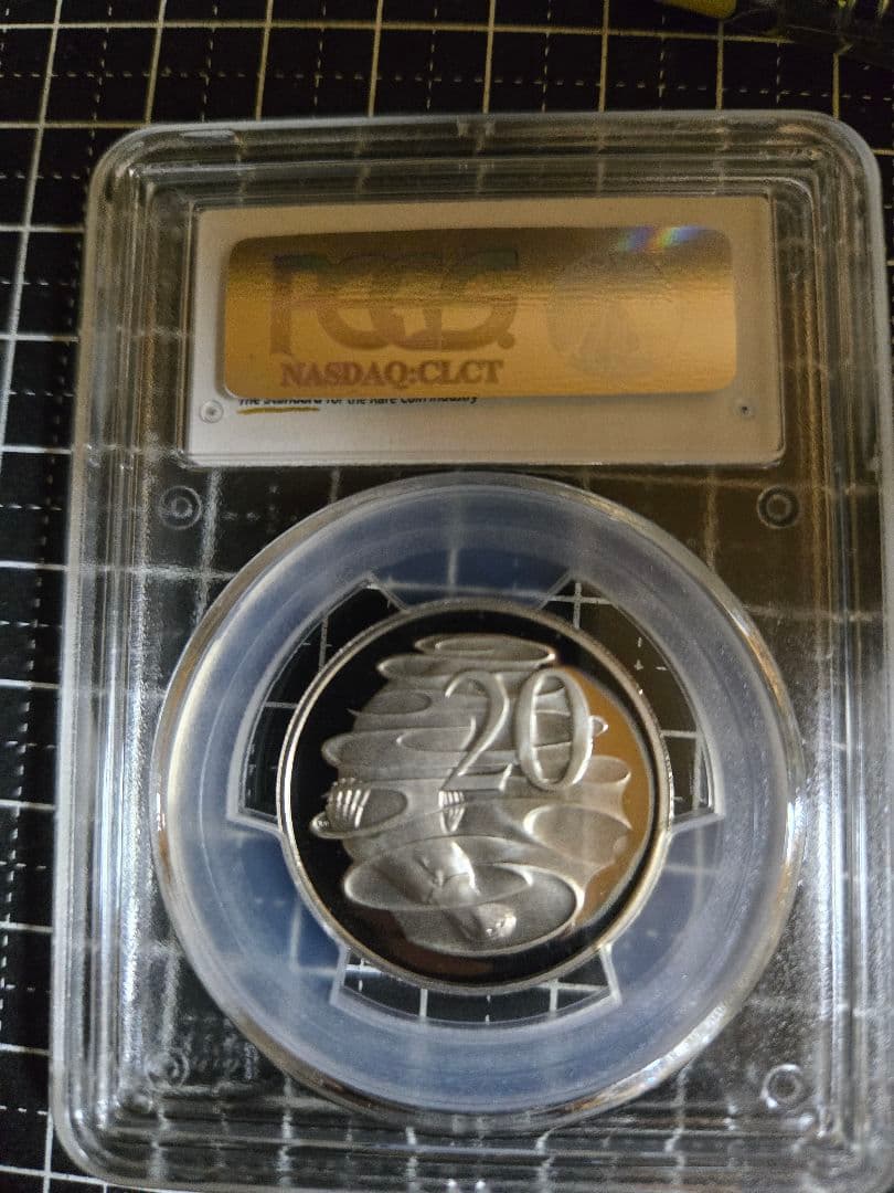 1996年 オーストラリア 20セント 硬貨 PCGS PR69 DCAM