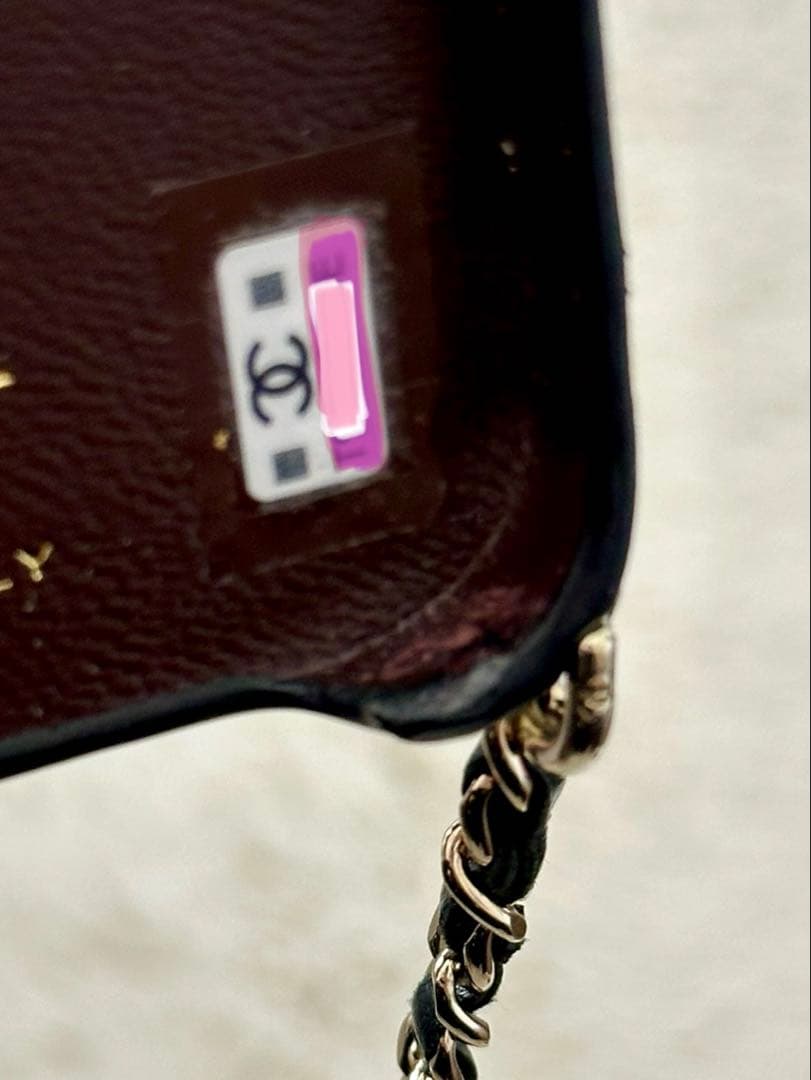 半額以下 CHANEL シャネル iPhone14 Proケース ブラック