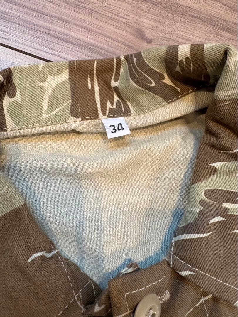 デザートタイガー　迷彩服上下　タイガーストライプ