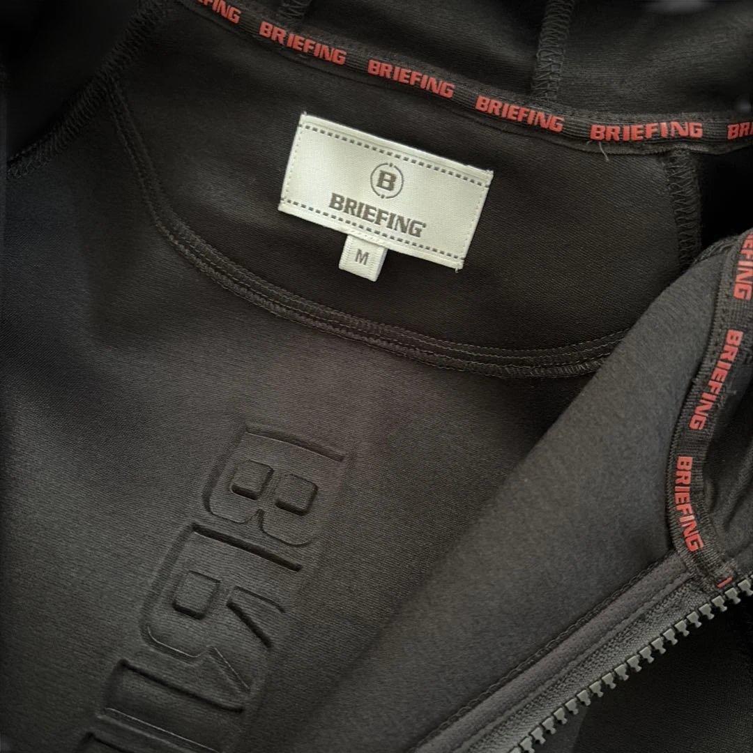 ブリーフィングレディースウォームパーカーブラックサイズM
