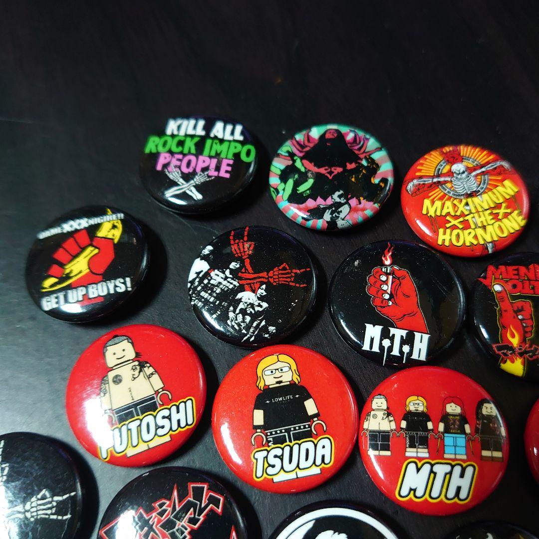 マキシマムザホルモン「ホルモン缶バッヂ 26種セット」