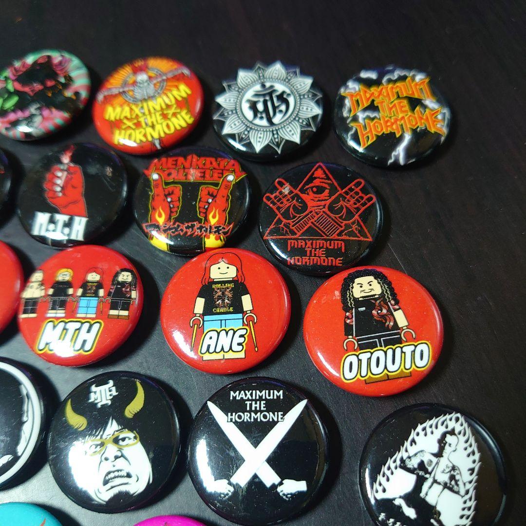マキシマムザホルモン「ホルモン缶バッヂ 26種セット」