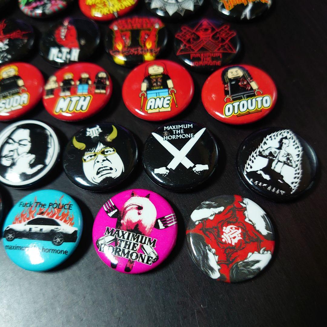 マキシマムザホルモン「ホルモン缶バッヂ 26種セット」