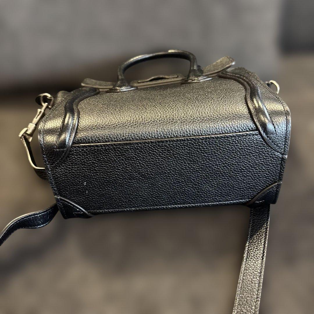 【オークション】CELINE セリーヌ ラゲージナノ ドラムドカーフス