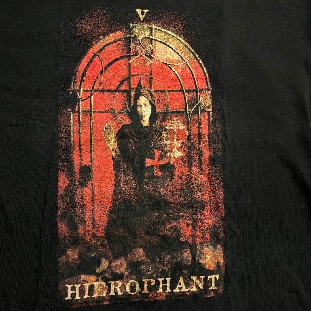 マリリンマンソン Tシャツ HIEROPHANT タロット AAAタグ L