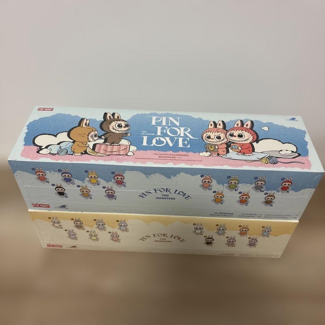 PIN FOR LOVE ラブブ イニシャルアソート　アルファベット ぬいぐるみ