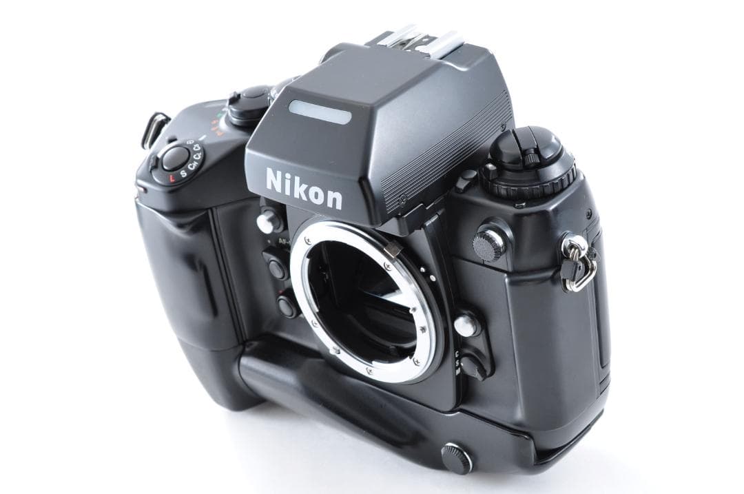 Nikon F4S 一眼レフカメラ MB-21付き 露出OK 液晶漏れなし 後期