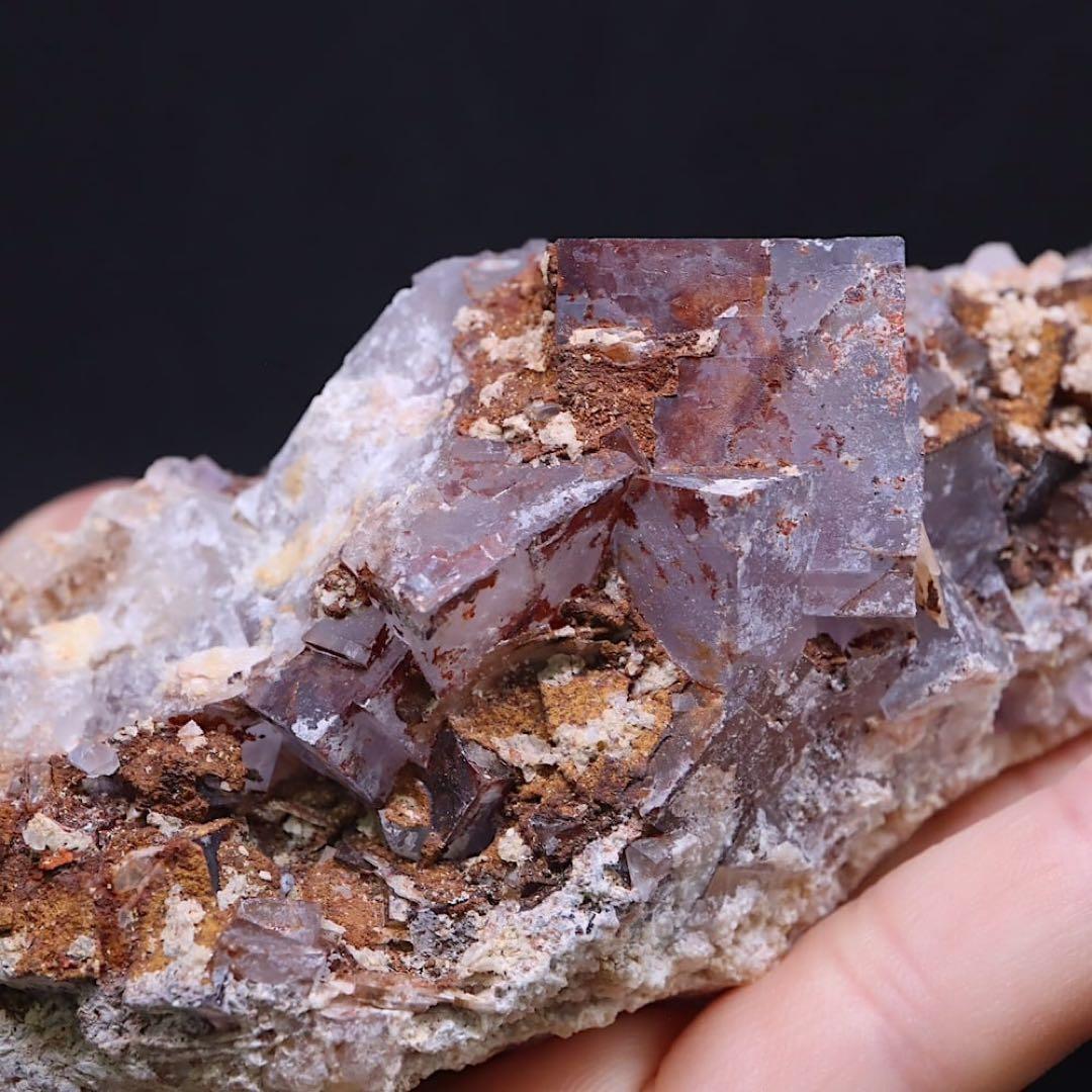 蛍石 ニューメキシコ フローライト 原石 280.7g FL390　鉱物　天然石