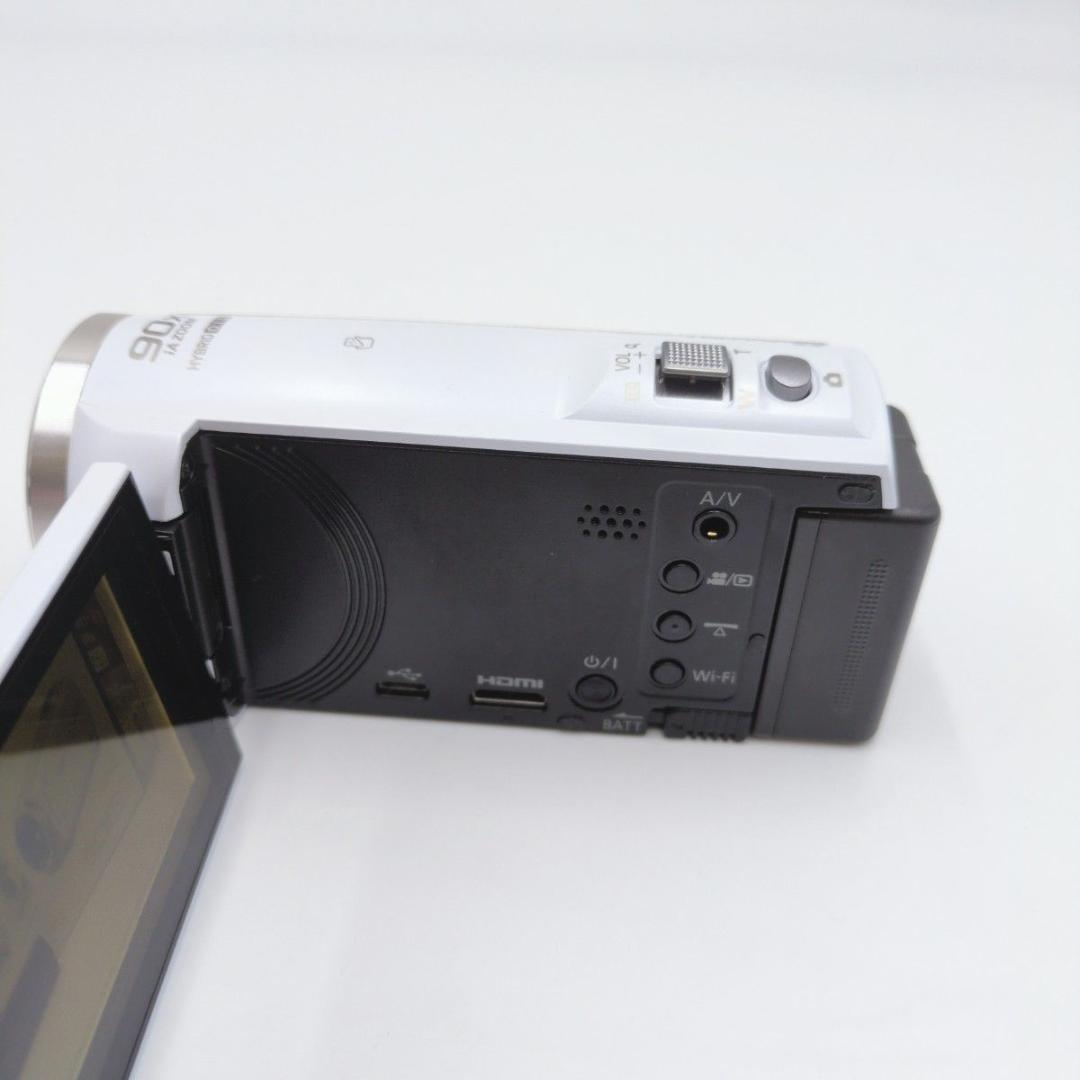 未使用級 Panasonic HC-V550M ビデオカメラ ホワイト 箱付