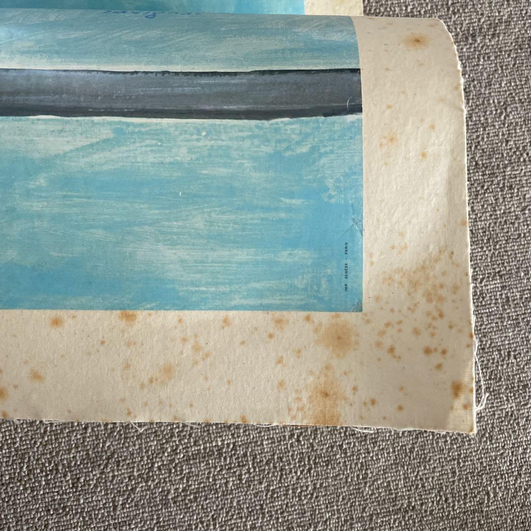 サビニャック　ビンテージ　ポスター