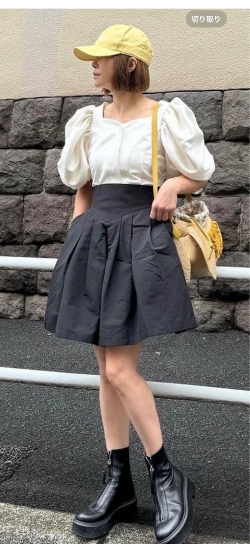 cygneシーニュスタイルアップキュロットスカートショーパン ZARA