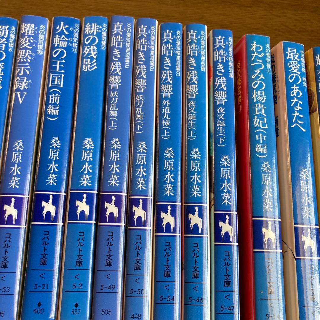 炎の蜃気楼シリーズなど計48冊　桑原水菜　　　値引き交渉大歓迎