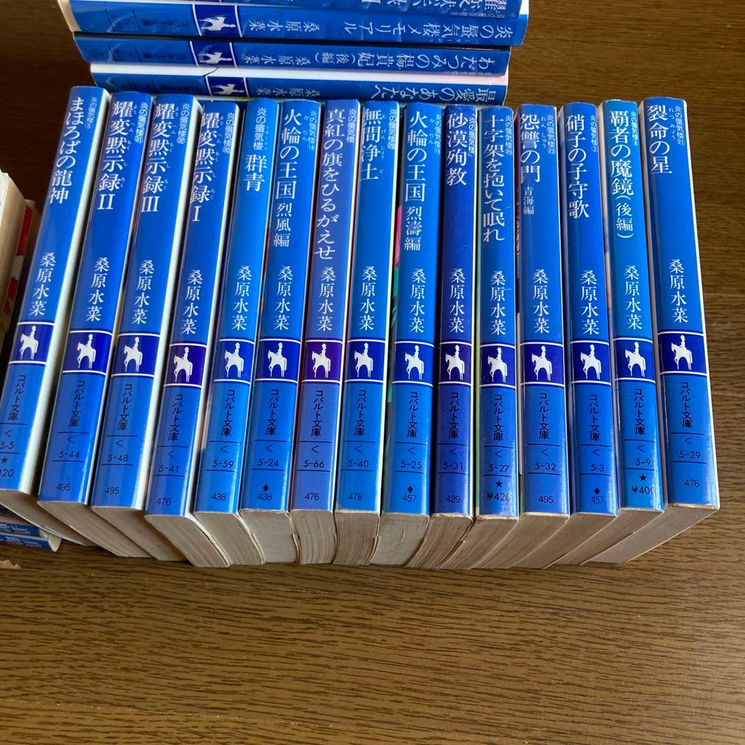 炎の蜃気楼シリーズなど計48冊　桑原水菜　　　値引き交渉大歓迎